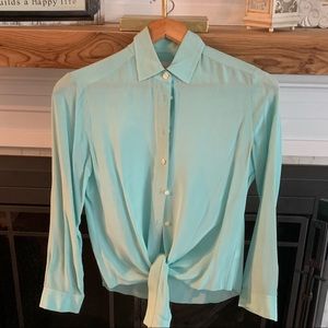 Light green blouse